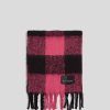 Femme karl lagerfeld Echarpes & Foulards | K/Arrow Checked Scarf Noir