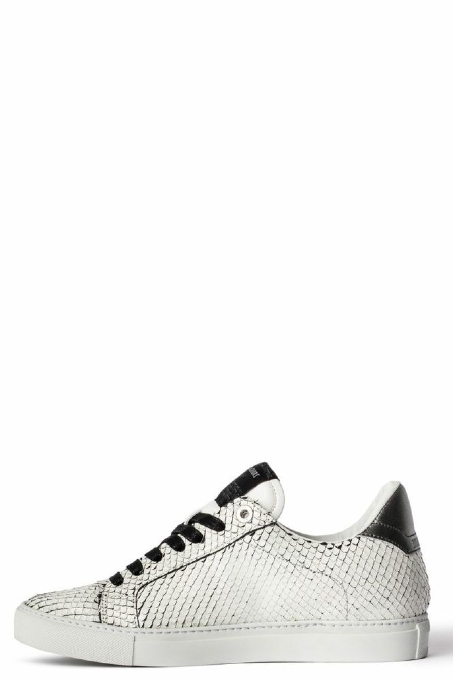 Homme zadig&voltaire Baskets | Sneakers Zv1747 Keith Blanc