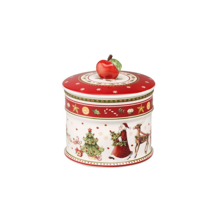 Maison villeroy & boch Art De La Table | Winter Bakery Delight Petite Boite A Biscuits Rouge