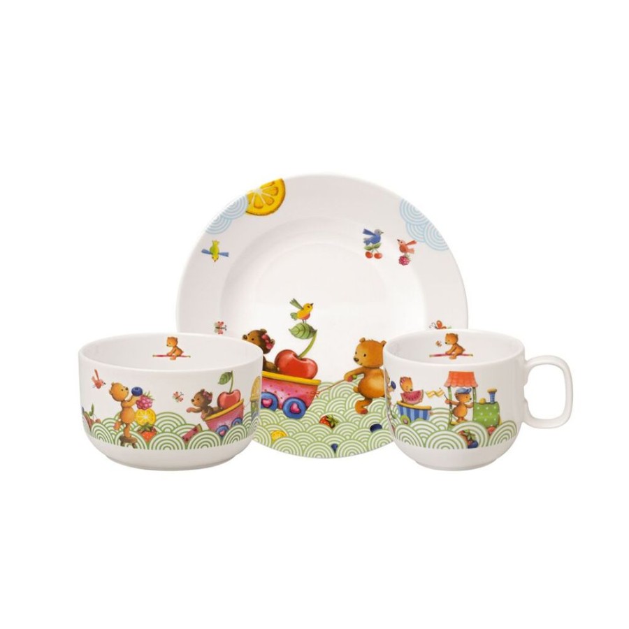 Maison villeroy & boch Art De La Table | Hungry As A Bear Set, 3 Pcs Multicolore