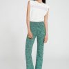 Femme claudie pierlot Pantalons | Pantalon Maille Effet Chinee Multicolore