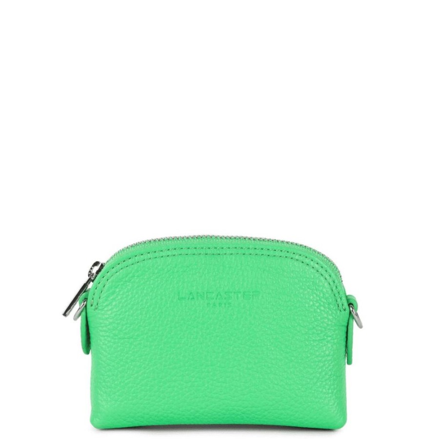 Femme lancaster Portefeuilles | Porte-Monnaie Zippee Foulonne Pm Vert