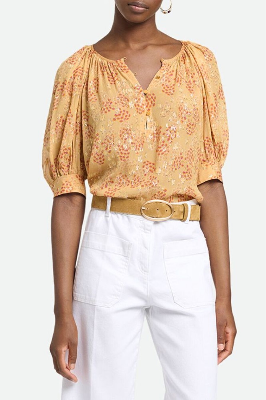 Femme vanessa bruno Chemises & Blouses | Blouse Seban Jaune