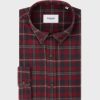 Homme figaret Chemises | Chemise Gaspard A Carreaux S Rouge