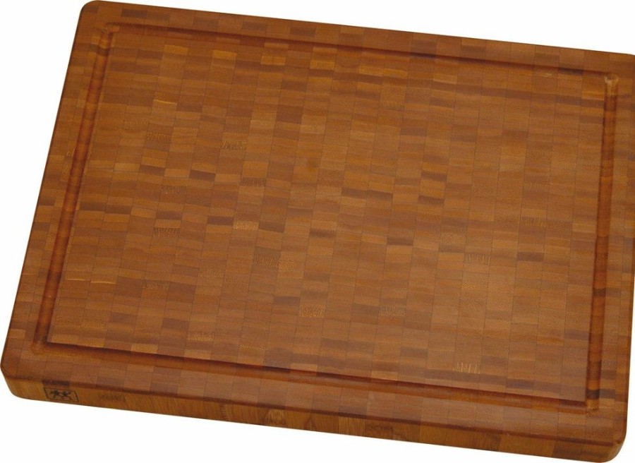 Maison zwilling Art De La Table | Planche A Decouper, 42X31Cm, Bambou, Grand Marron