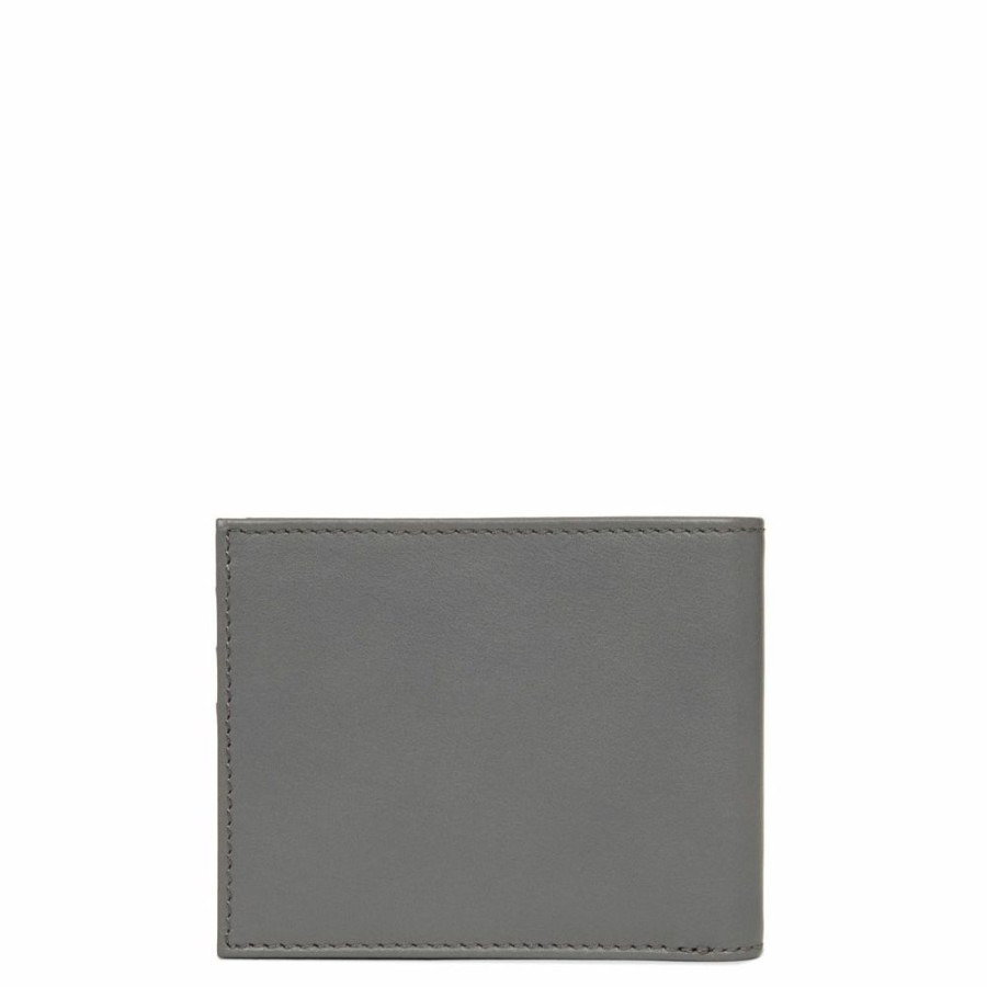 Homme lancaster Petite Maroquinerie | Portfeuille Pliee Capital Gris