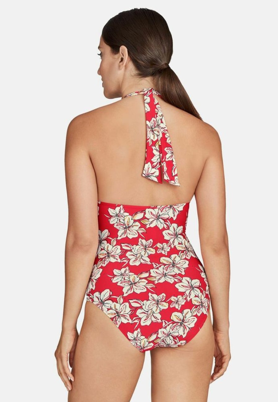 Femme aubade Maillots De Bain | Maillot De Bain Une Piece Parfums D'Ete Rouge