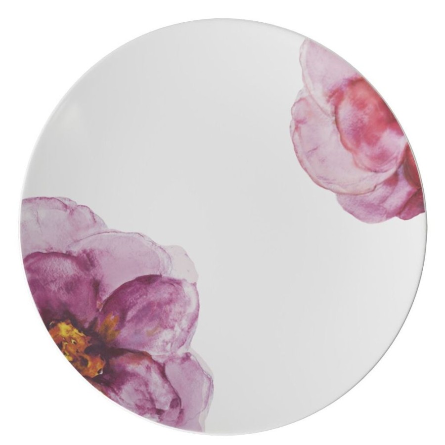 Maison villeroy & boch Art De La Table | Garden - Assiette Creuse, Et Blanche Rose