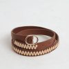 Femme berenice Ceintures | Ceinture Cuir Detail Metal Marron