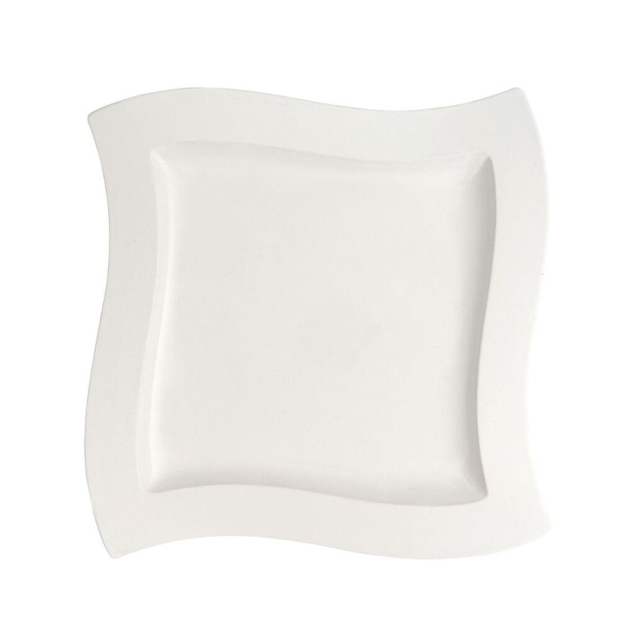 Maison villeroy & boch Art De La Table | Newwave Assiette Plate, 27X27Cm Blanc