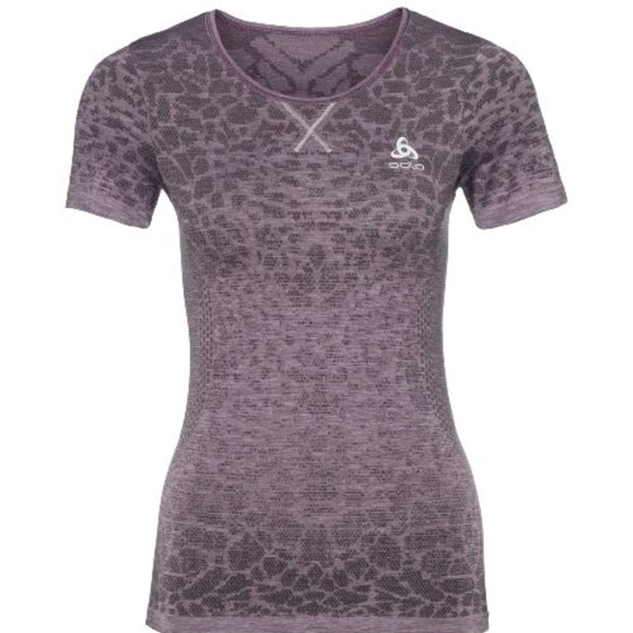 Femme odlo Vetements | T-Shirt A Manches Courtes Blackcomb Pour Femme Violet