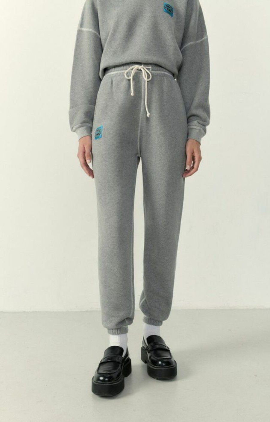 Femme american vintage Vetements | Jogging Femme Gupcity Gris