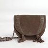 Femme berenice Sacs | Suede Saddle Bag Marron