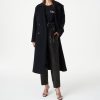 Femme iro Manteaux & Vestes | Manteau Long En Laine Onadi Noir