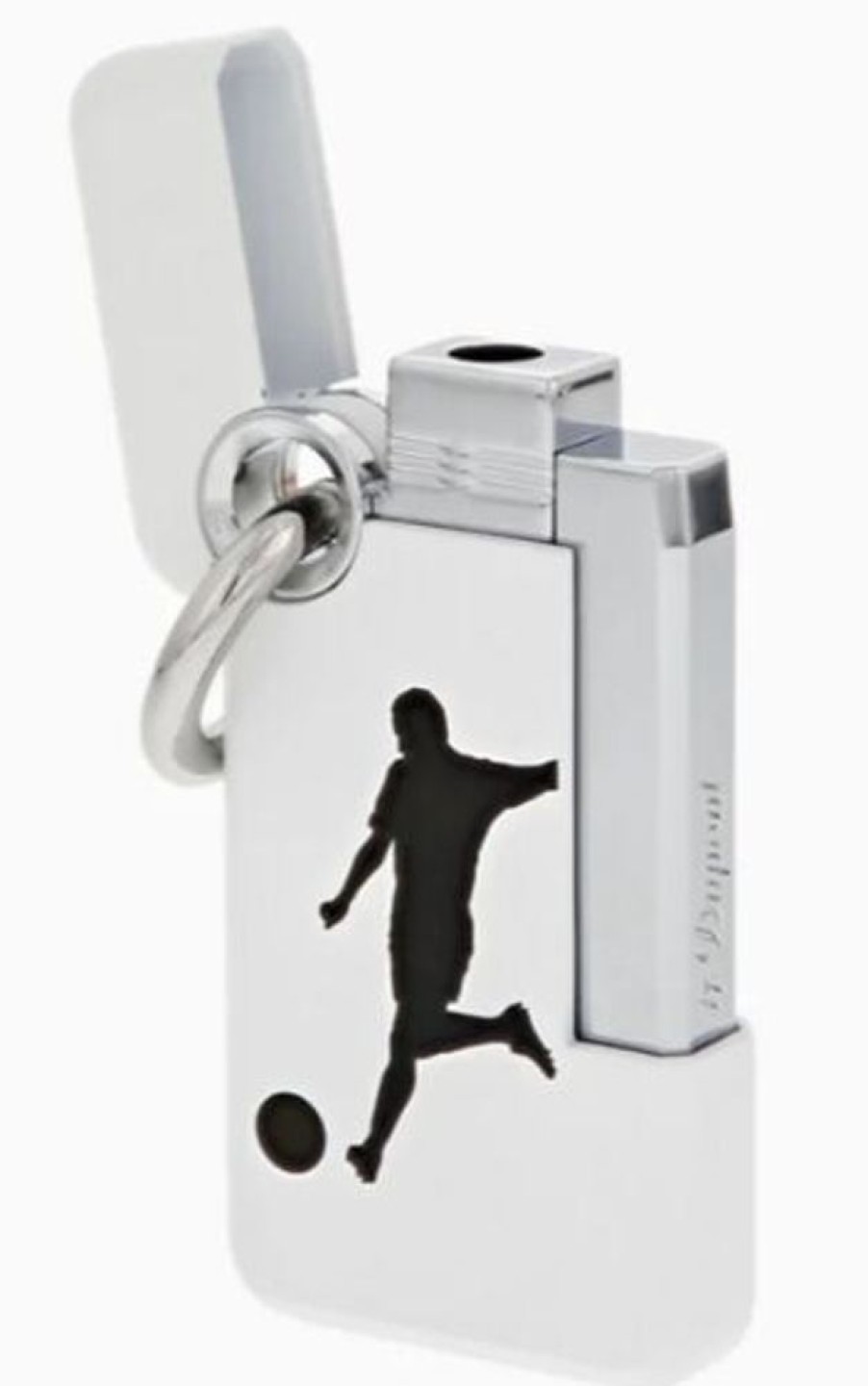 Homme s.t. dupont Briquet | Briquet Hooked Ronald-O Blanc