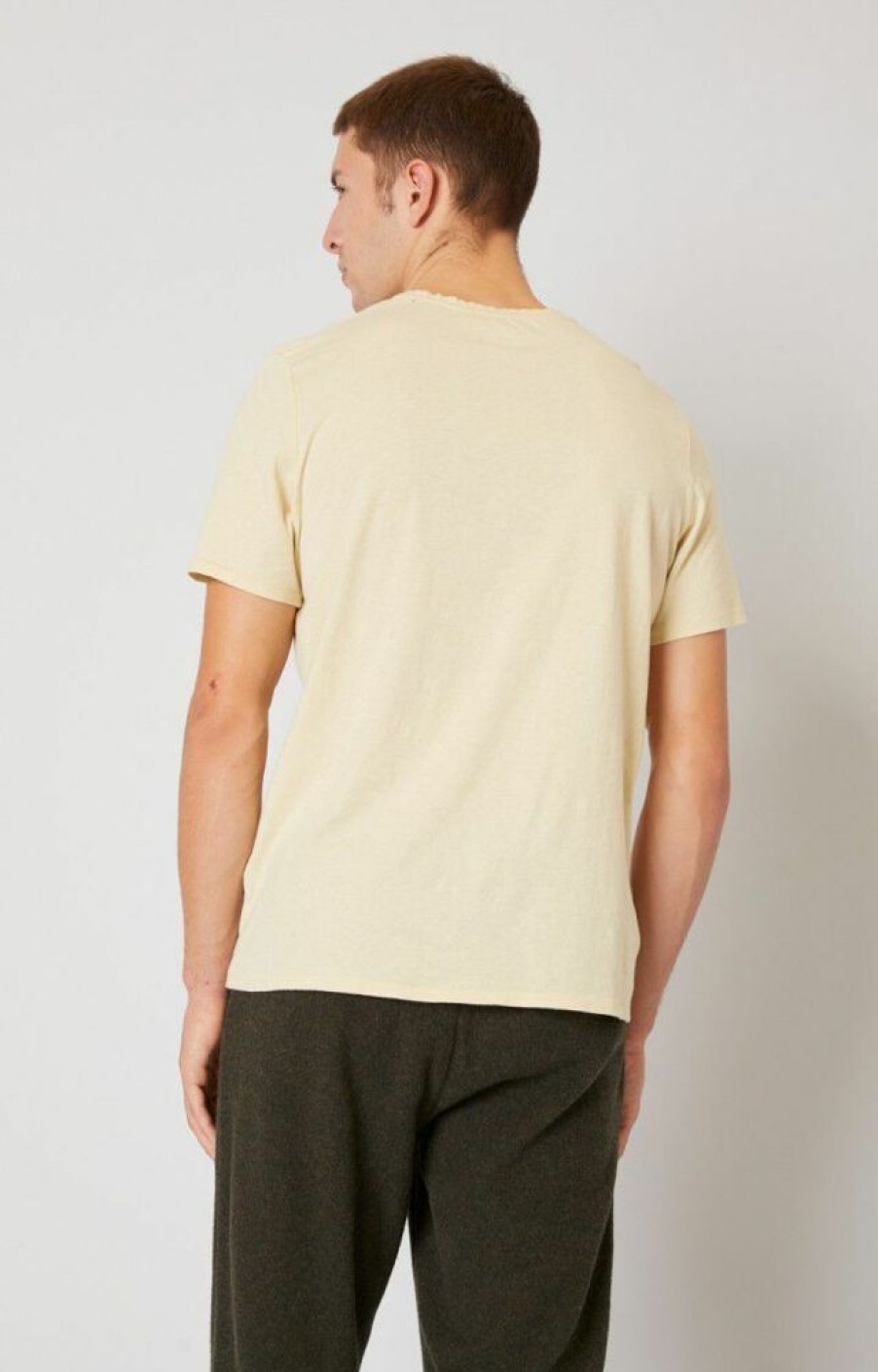 Homme american vintage T-Shirts | T-Shirt Homme Fakobay Beige