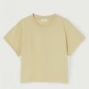 Femme american vintage T-Shirts | T-Shirt Femme Fizvalley Beige