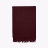 Femme eric bompard Echarpes & Foulards | Etole 210 Cm X 75 Cm - Accessoires - Azuki Bordeaux