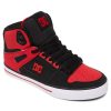 Homme dc shoes Baskets | Adys400043-Fwb - Pure High-Top Wc Rouge