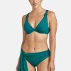 Femme aubade Maillots De Bain | Haut De Maillot De Bain Triangle La Plage Ensoleillee Vert