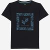 Enfant kaporal T-Shirts | T-Shirt Garcon En 100% Coton Bleu