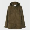 Homme figaret Manteaux & Vestes | Parka Brooklyn En Coton Kaki Vert