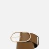 Femme vanessa bruno Ceintures | Ceinture Large En Cuir Vert