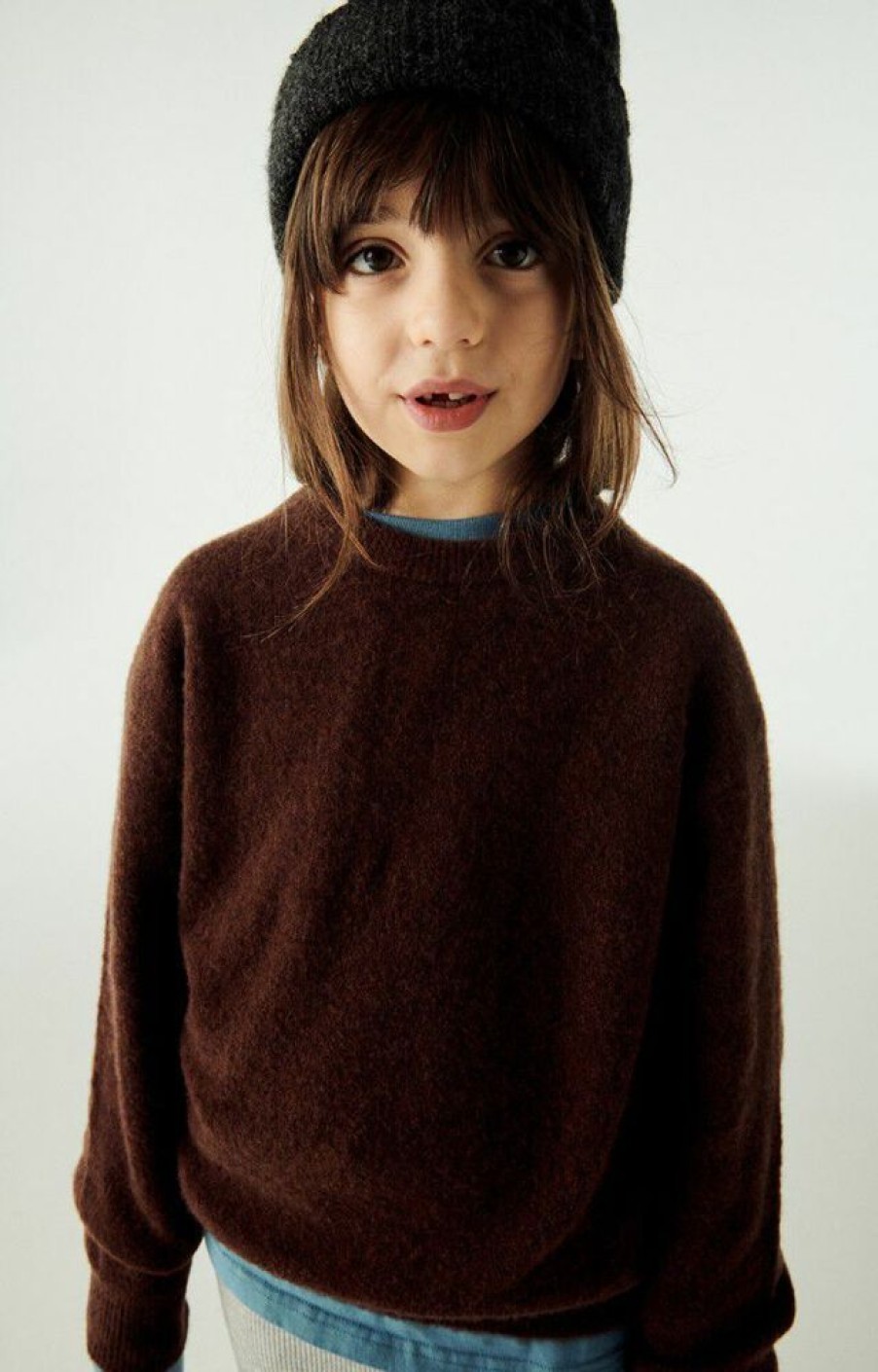 Enfant american vintage Pulls & Gilets | Pull Enfant Razpark Marron