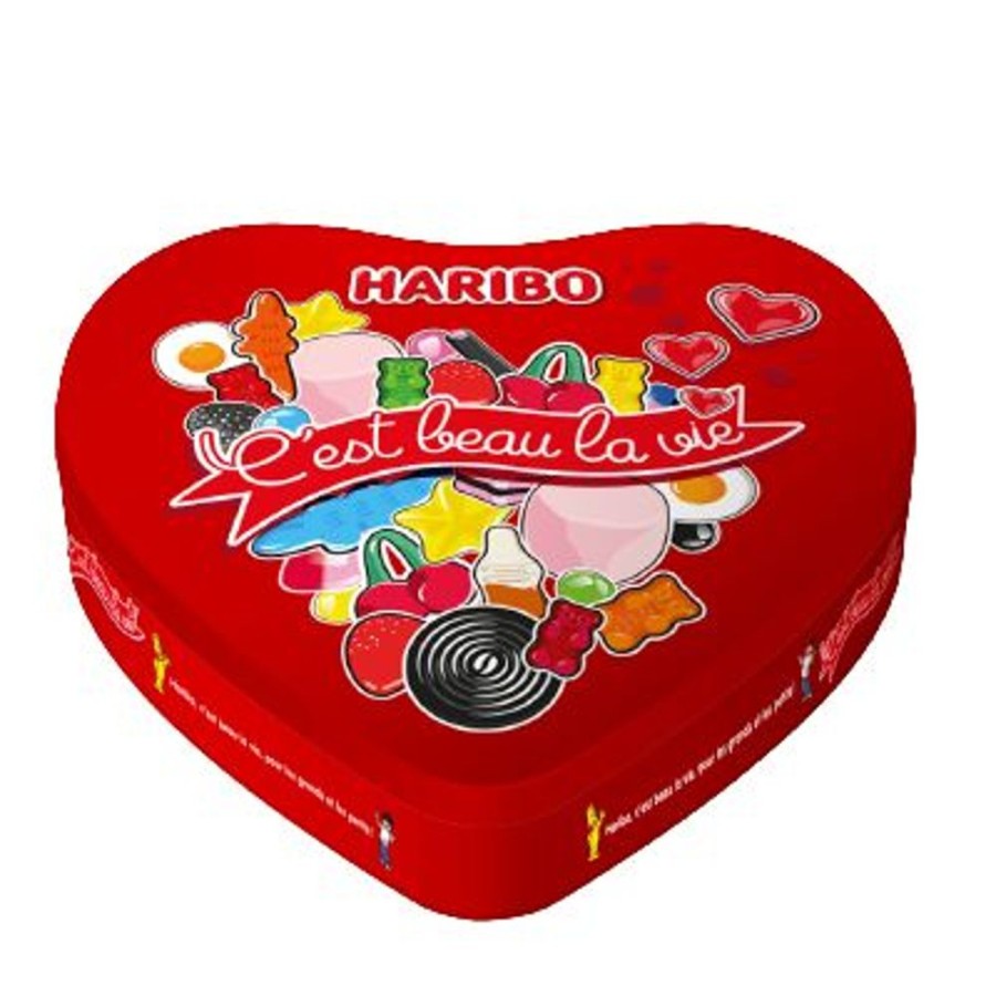 Epicerie haribo | Boite Metal Coeur