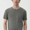 Homme american vintage T-Shirts | T-Shirt Homme Pyrastate Gris