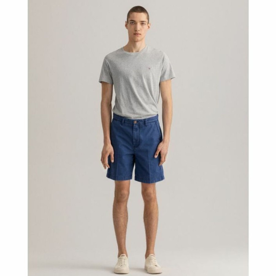 Homme gant outlet Pantalons | Foam Dye Shorts Bleu