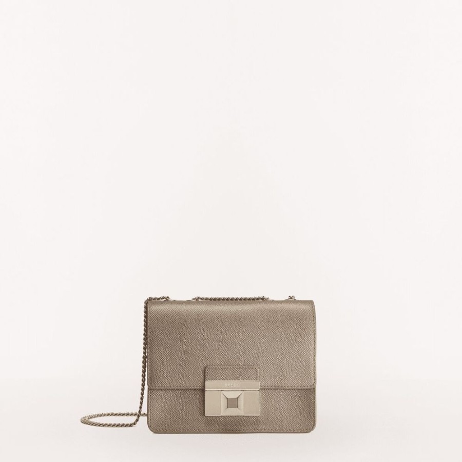 Femme furla Sacs | Venere Mini Crossbody - Vitello Andromeda Gris