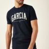 Homme garcia T-Shirts | T-Shirt Bleu