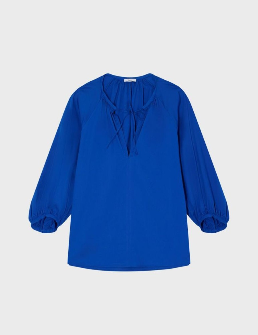 Femme figaret Chemises & Blouses | Chemise Dyonisa E Bleu