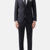 Homme boggi milano Costumes | Navy Wool Blazer Style Duomo Bleu