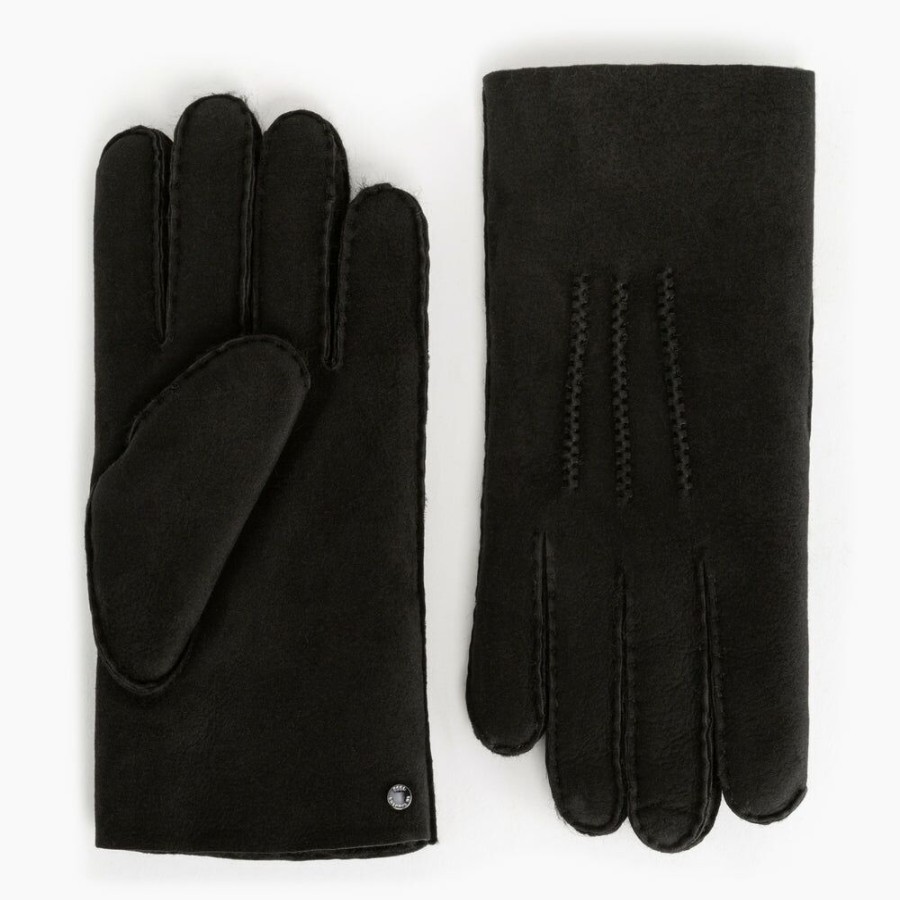 Homme le tanneur Petite Maroquinerie | Gants Homme En Cuir D'Agneau Retourne Multicolore