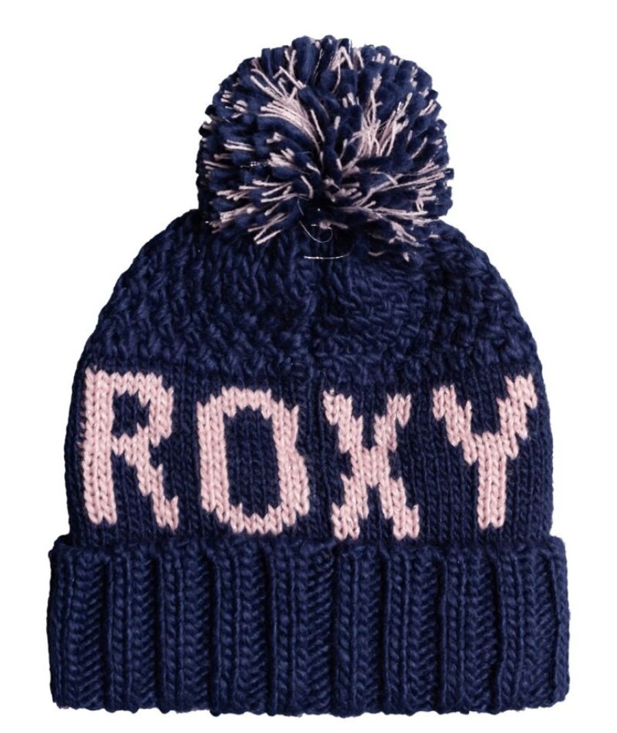 Femme roxy Casquettes, Chapeaux & Bonnets | Ergha03216-Bte0 - Tonic Girl Beanie Bleu