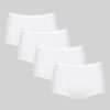 Femme sloggi Culottes | Sloggi Basic - Culotte Galbante - Slip Maxi Coton Blanc