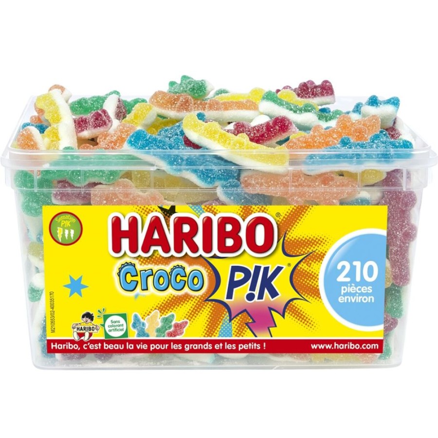 Epicerie haribo | Croco Pik 210 Bonbons