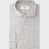 Homme figaret Chemises | Chemise Aristote E A Carreaux Ecru