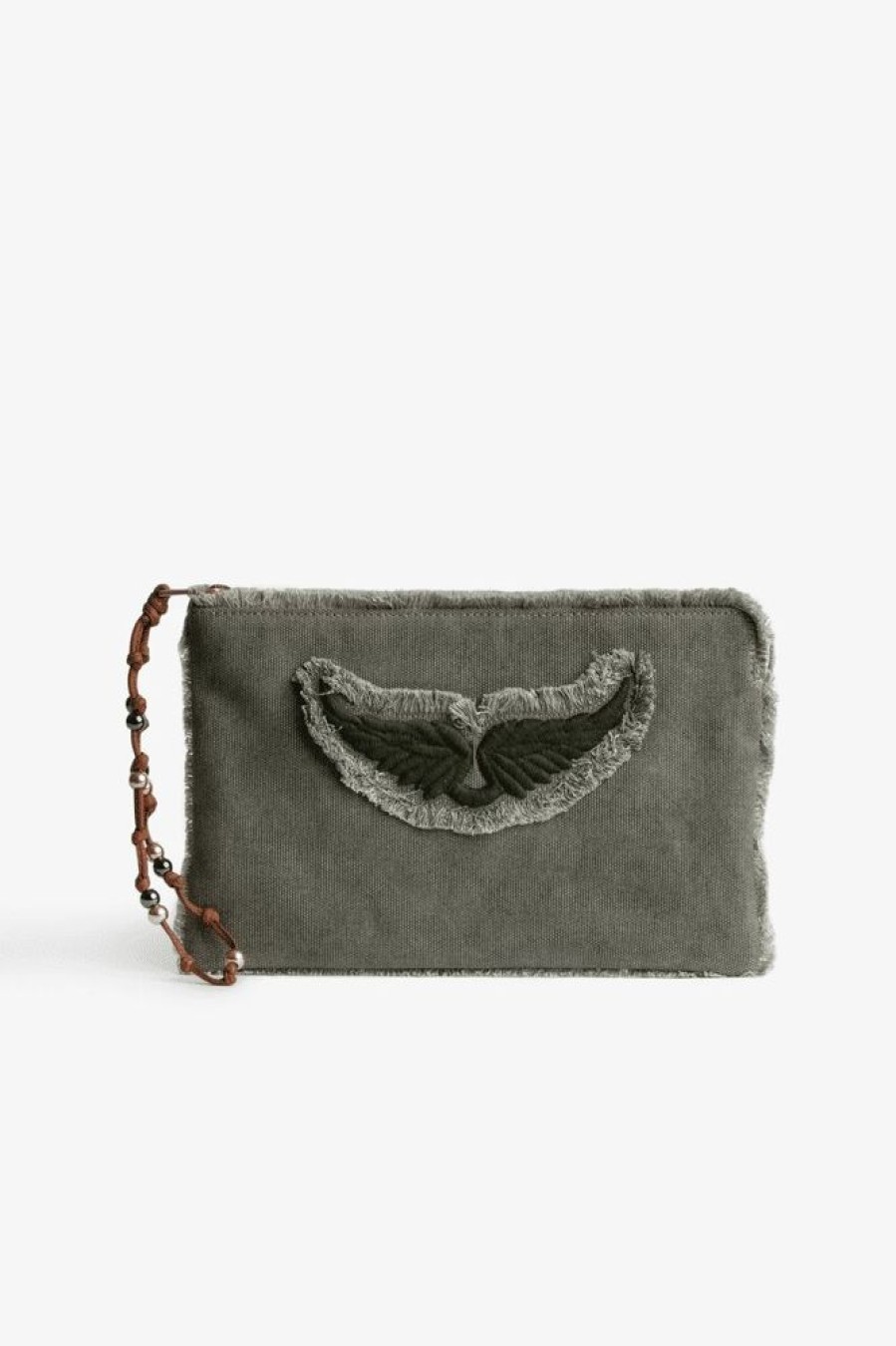 Femme zadig&voltaire Porte Carte | Pochette Uma Vert