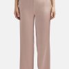 Femme aubade Pantalons | Pantalon En Soie Toi Mon Amour Rose