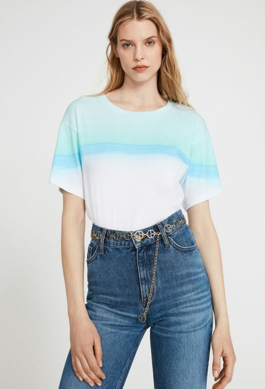 Femme claudie pierlot T-Shirts | T-Shirt Tie And Dye Multicolore