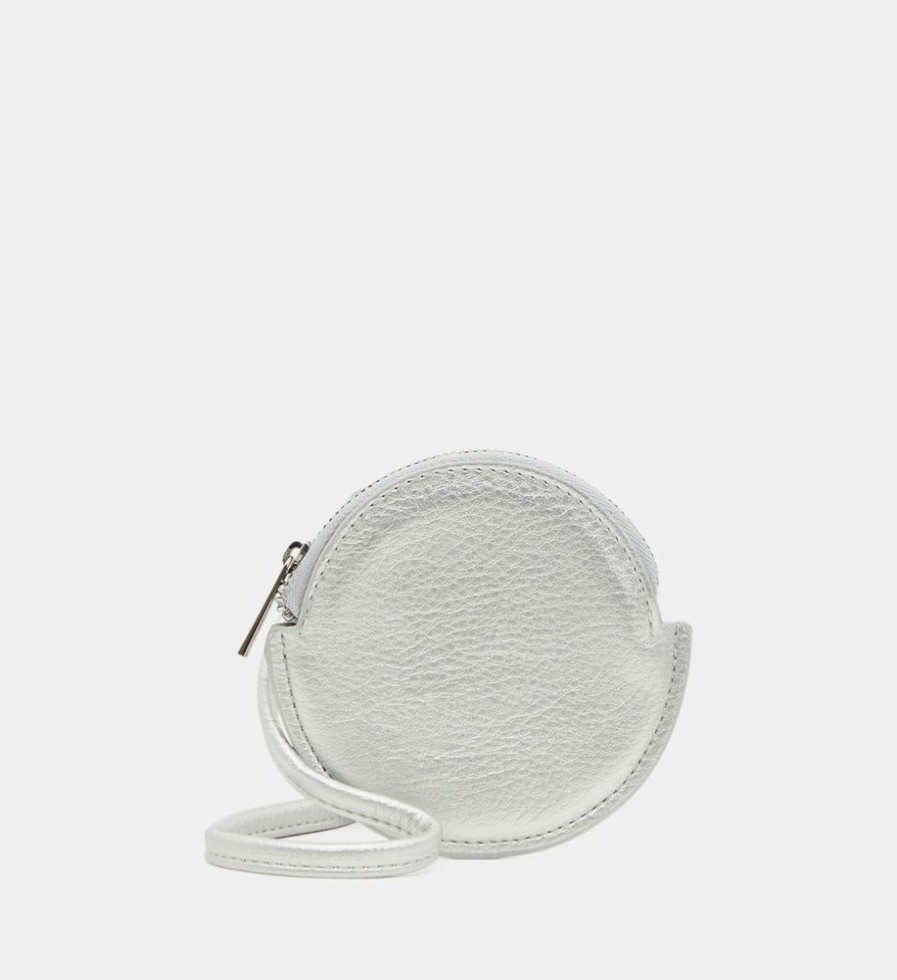 Femme galeries lafayette Pochettes | Mini Sac Porte-Monnaie Circle Graine - Galeries Lafayette Gris