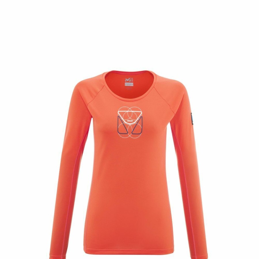 Femme millet Vetements | Top Transfert Tri Round Ls W Orange