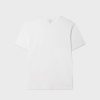 Homme figaret T-Shirts | T-Shirt Col Rond En Coton Blanc