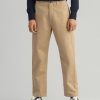 Homme gant outlet Pantalons | Straight Twill Chinos