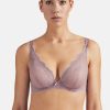 Femme aubade Soutien-Gorges | Soutien-Gorge Triangle Avec Armatures Danse Des Sens Rose