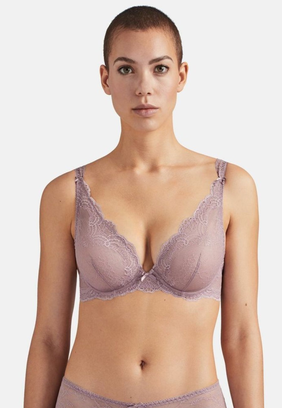 Femme aubade Soutien-Gorges | Soutien-Gorge Triangle Avec Armatures Danse Des Sens Rose