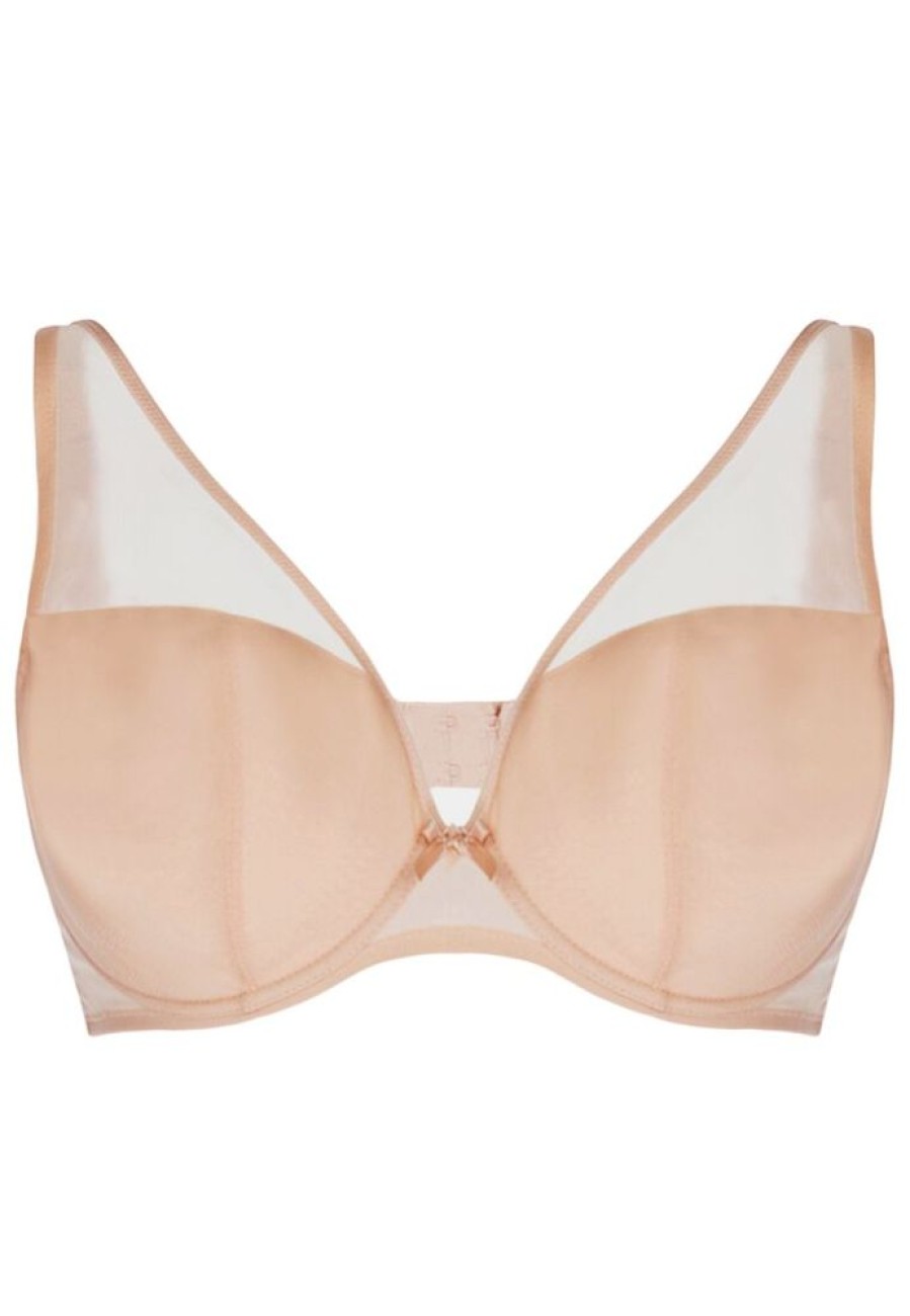 Femme aubade Soutien-Gorges | Soutien-Gorge Triangle Plunge Confort Nudessence Rose